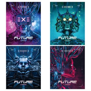 Тетрадь 60л., А5, клетка на гребне BG 