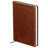 Ежедневник датированный 2026г., А5, 176л., твердый переплет, кожзам, BG "Nebraska. Brown", коричневый