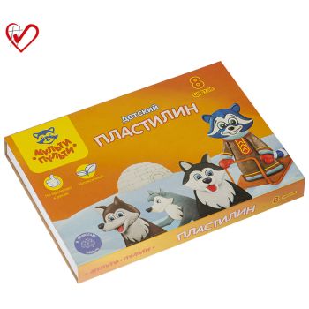 Пластилин Мульти-Пульти 