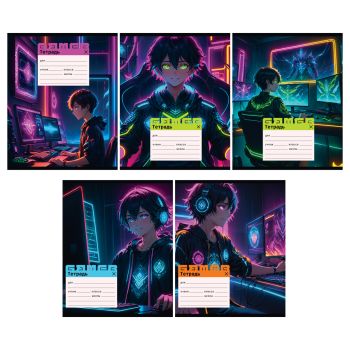 Тетрадь 12л., клетка BG 