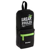 Пенал мягкий 1 отделение, 210*90*40 мм, Berlingo, "Break the rules", 1 карман, полиэстер