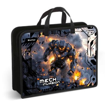 Папка с ручками 1 отделение, А4 Berlingo 