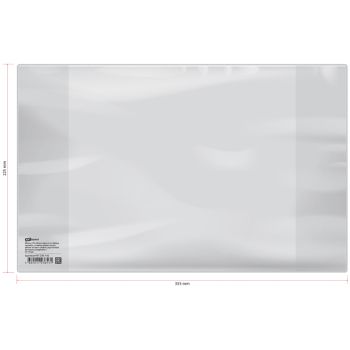 Обложка 225*355 для рабочих тетрадей, прописей, дневников в тв. переплете и учебников старших классов, ПВХ 150мкм, ArtSpace,ШК