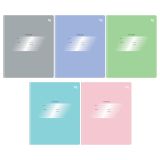 Тетрадь 12л., косая линия BG "Первоклассная", Микс