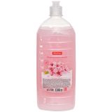 Мыло-крем жидкое OfficeClean "Цветущая сакура", флип-топ, 1л