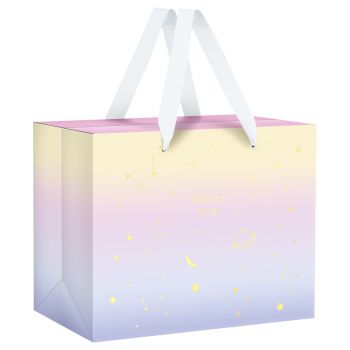 Пакет-коробка подарочный 27*20*13см MESHU 