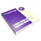 Самоклеящийся блок Berlingo "Ultra Sticky", 75*75мм, 100л., 4 пастельных цвета