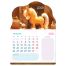 Календарь отрывной на магните, 130*180 мм склейка BG 
