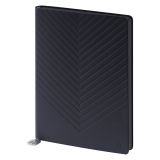 Ежедневник недатированный, А5, 136л., кожзам, Berlingo "Elegance", черный