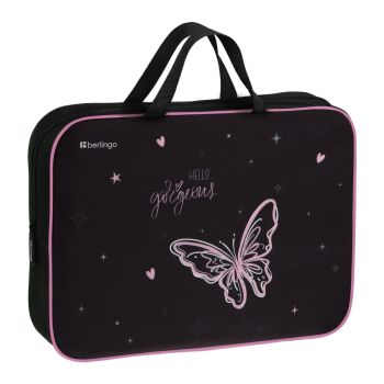 Папка текстильная с ручками 1 отделение, А4 Berlingo 