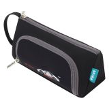 Пенал мягкий Först "Sport car", 1 отделение, 1 карман, 210*115*85 , полиэстер, откидная планка, черный