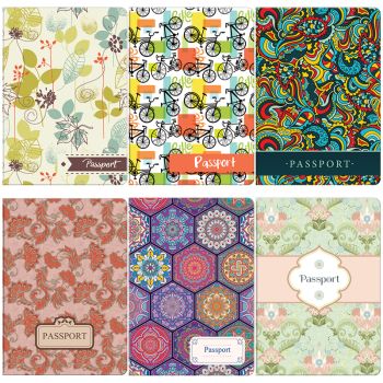 Обложка для паспорта OfficeSpace фотопечать, ПВХ, 