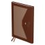 Ежедневник недатированный, А5, 136л., твердый переплет, кожзам, BG 