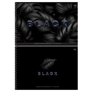 Альбом для рисования 40л., А4, на гребне BG 