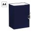 Короб архивный с завязками OfficeSpace разборный, БВ, 150мм, синий клапан МГК