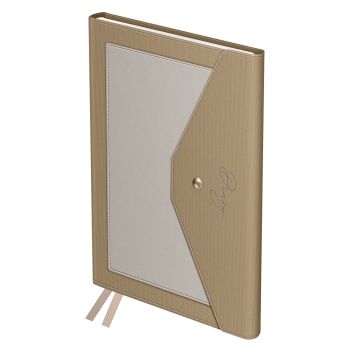 Ежедневник недатированный, А5, 136л., твердый переплет, кожзам, BG 