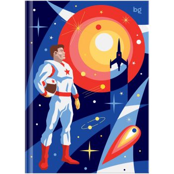 Бизнес-блокнот А5, 120л., евроформат, BG 