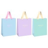 Пакет подарочный 18*23*10см MESHU "Монохром", матовая ламинация, ассорти