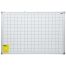 Доска магнитно-маркерная OfficeSpace, 60*90см, клетка, алюминиевая рамка, полочка