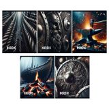 Тетрадь 48л., А5, линия BG "Скандинавский", эконом