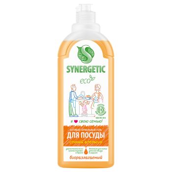 Средство для мытья посуды и игрушек Synergetic 