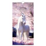 Календарь настенный перекидной на гребне, 170*340 мм 6л. BG "Лошади", 2026г.