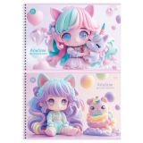 Альбом для рисования 24л., А4, на гребне BG "Маленькая девочка"