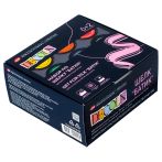 Набор по шелку Decola, краски акриловые 6*50мл, 2 резерва