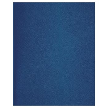 Тетрадь 80л., А4 клетка BG, бумвинил, синий