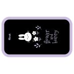 Пенал 3 отделения, 190*110 Först "Bunny" (Зайчик), ламинированный картон