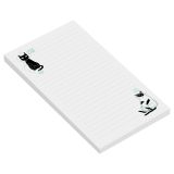 Блок для записей MESHU "Freak cats", 10*17см, 50л., на склейке