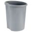 Корзина для бумаг СТАММ, 12л, цельная, серая