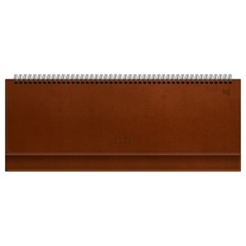 Планинг датированный 2026г., 64л., 330*130мм, кож.зам, BG 