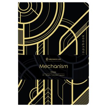 Тетрадь 40л., А5, клетка на сшивке Greenwich Line 