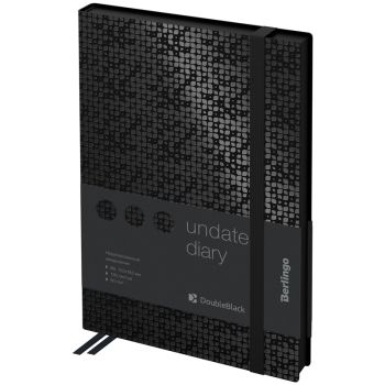 Ежедневник недатированный, В6, 136л., кожзам, Berlingo 