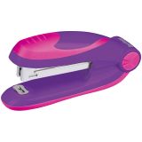 Степлер №10 Berlingo "Fuze" до 15л., пластиковый корпус, фиолетовый