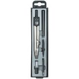 Готовальня Globus "Junior", 5 предметов, циркуль 125мм, пластиковый футляр