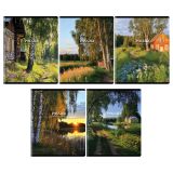 Тетрадь 96л., А5, клетка BG "Любимая страна"