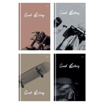 Бизнес-блокнот А6, 64л., евроформат, BG 