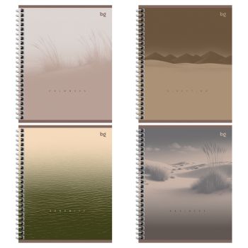 Тетрадь 48л., А5, клетка на гребне BG 