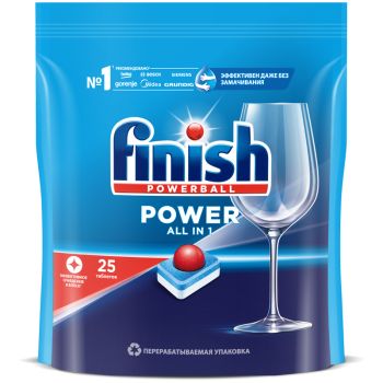 Таблетки для посудомоечной машины Finish Power 