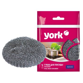 Губка для посуды York 