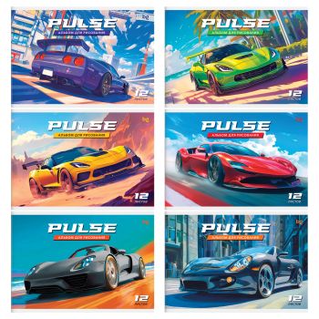 Альбом для рисования 12л., А5, на скрепке BG 