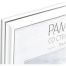 Рамка пластиковая 21*30см, OfficeSpace, №2, акриловое небьющееся стекло, белая