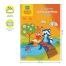 Цветная бумага мелованная А4, Мульти-Пульти, двустор., 16л., 16цв., в папке, 