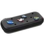 Пенал 1 отделение,  235*43*100 мм, Berlingo, "EVA black", внутренний карман-сетка на молнии, откидная планка, ЭВА материал