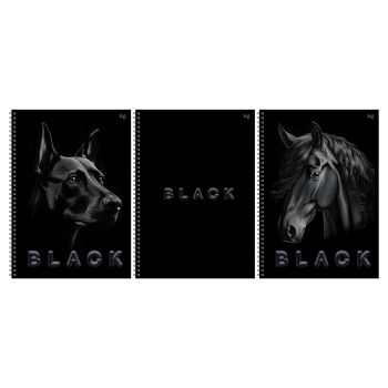 Тетрадь 80л., А4, клетка, на гребне BG 