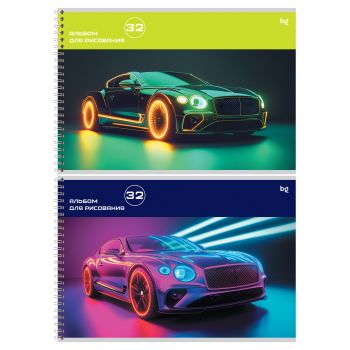 Альбом для рисования 32л., А4, на гребне BG 