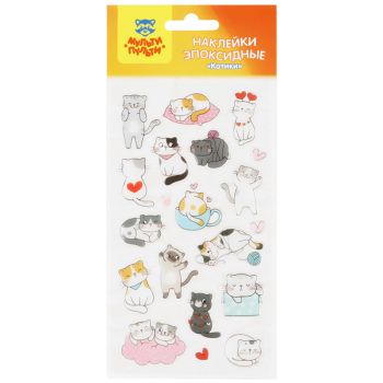 Наклейки гелевые Мульти-Пульти 