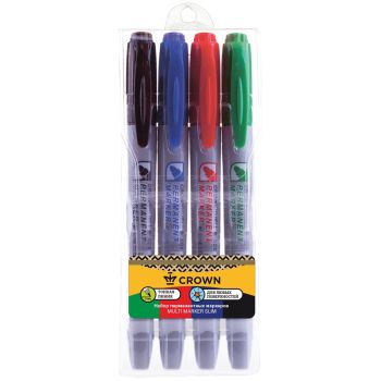 Набор перманентных маркеров Crown 